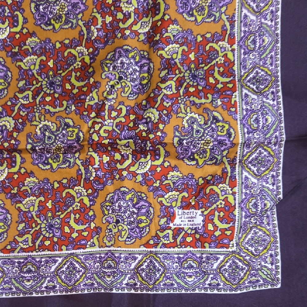 Liberty of London Multicolor Paisley Scarf